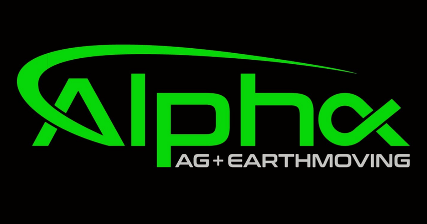 Alpha Ag + Earthmoving logo